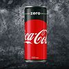 Фото к позиции меню Coca cola 0,33 zero ж/б