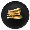 Фото к позиции меню Сэндвич с сёмгой и сливочным сыром