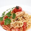 Фото к позиции меню Тальолини с камчатским крабом от Клаудио (pasta fresca)