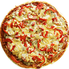 Фото к позиции меню Планета 33 см, овощная пицца