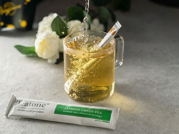 Чай Teatone зеленый с жасмином