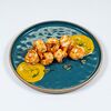 Фото к позиции меню Тигровые креветки в пикантной глазури и цитрусовом соусе