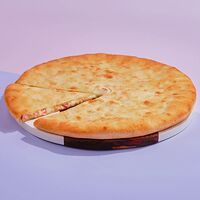 Осетинский пирог 30 см с ветчиной и сыром