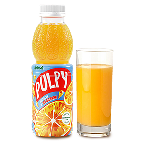 Напиток  PULPY апельсин 0,45л