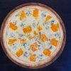 Фото к позиции меню Пицца Четыре сыра с Горгонзолой на тонком тесте малая