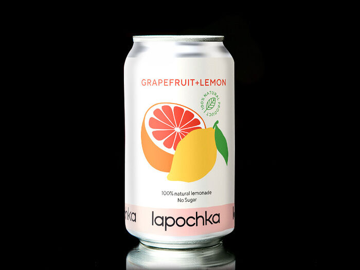 Lapochka Грейпфрут + Лимон 0,33 л.