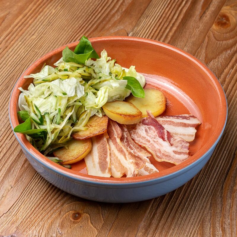 Картофельный салат по-ирландски — традиционный для зимы. Пошаговый рецепт с фото — Ботаничка