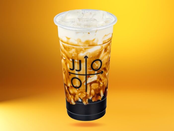 400 мл молока. Jinju Bubble Tea. Jinju Bubble Tea, Москва. Карамель макиато. Бабл ти с тапиокой.