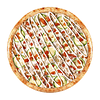 Фото к позиции меню Деревенская пицца 28 см
