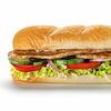 Фото к позиции меню Сэндвич Свинина в соусе барбекю