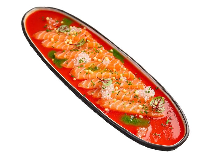 Сашими-крудо из лосося