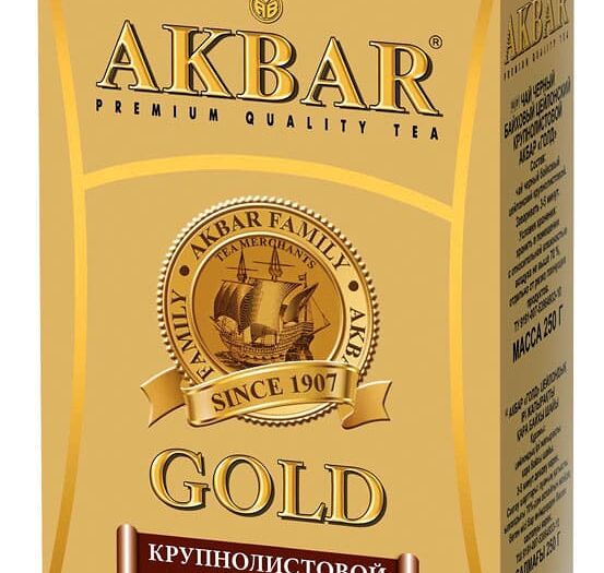 Чай черный крупный лист Акбар Gold 250г