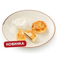 Сырники с яблочной начинкой