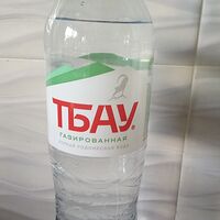 Вода питьевая газированная Тбау