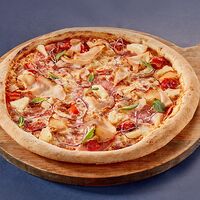 Пицца Гавайская с соусом чили