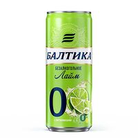 Безалкогольное пиво Балтика Лайм