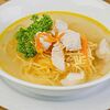 Фото к позиции меню Куриный суп с домашней лапшой / Chicken soup with homemade noodles