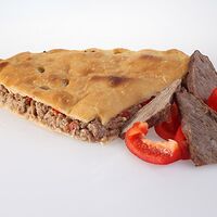 Осетинский пирог с говядиной и болгарским перцем