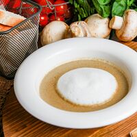 Крем - суп из белых грибов и шампиньонов