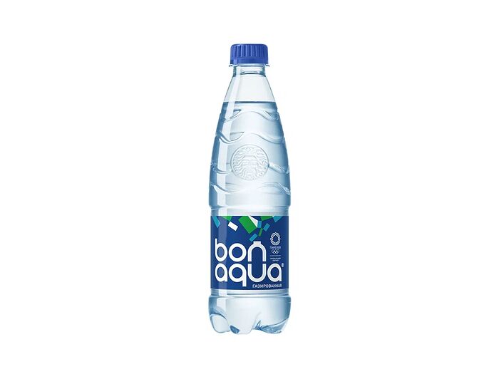 Вода BonAqua (с газом)