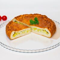 Пирог с картофелем и сыром