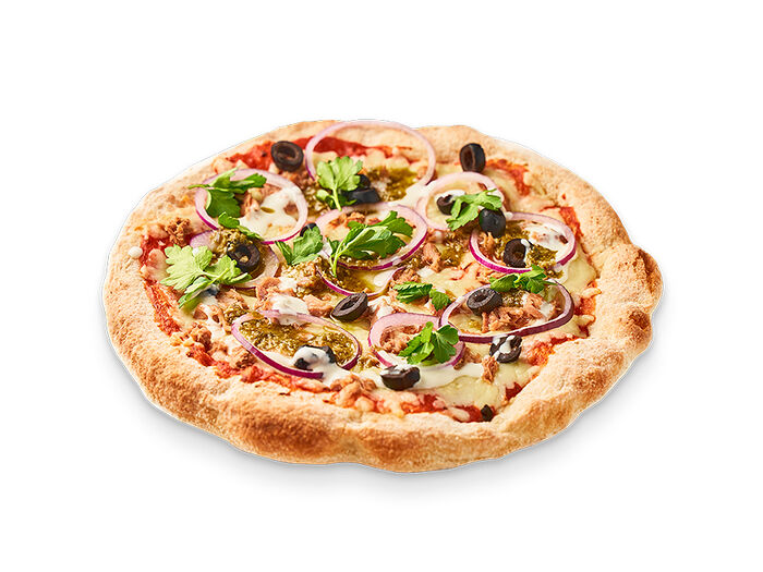 Римская пицца Туно э чиполла
