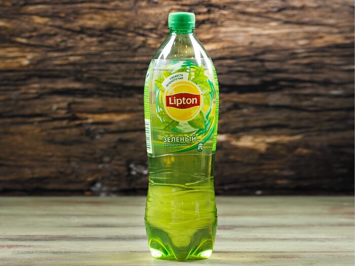 Холодный зеленый чай Lipton