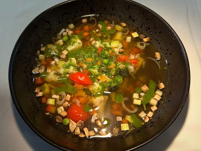 Итальянский овощной суп