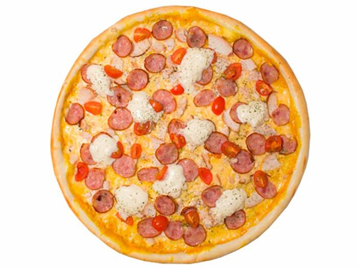 Пицца Колбаски карри