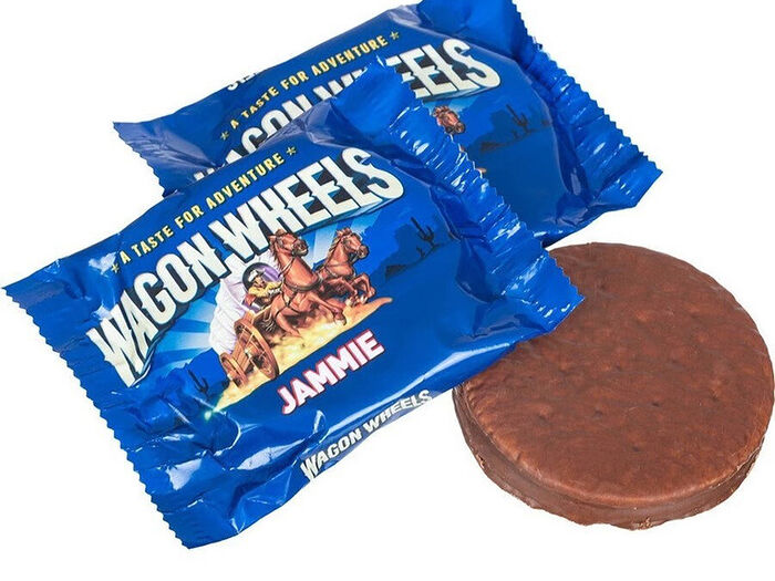 Печенье Wagon wheels Jammie