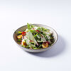 Фото к позиции меню Зеленый салат с креветками