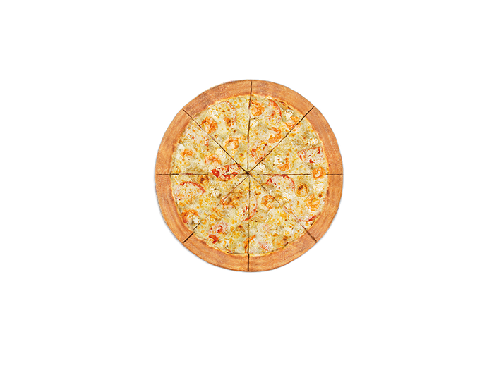Пицца Весёлая креветка (21см)