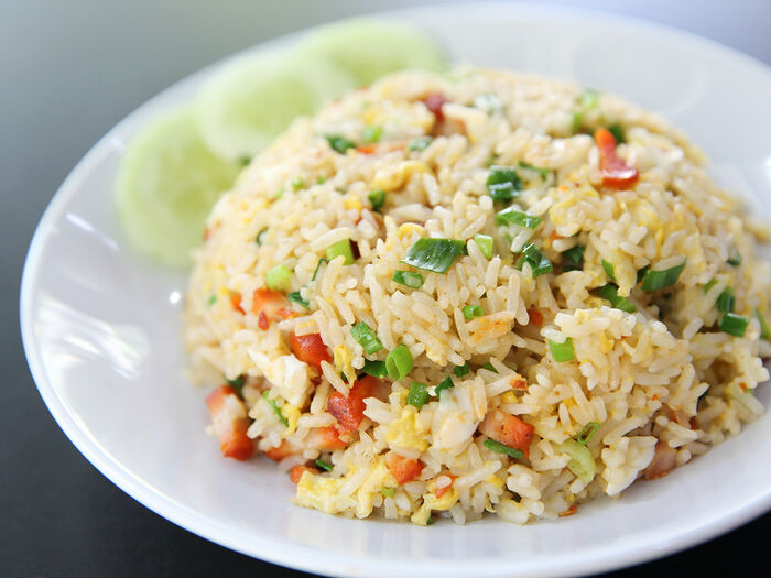 Singapore fried rice veg