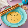 Фото к позиции меню Сырный крем-суп с гриссини