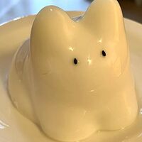 Jiggly cat pudding