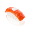 Фото к позиции меню Нигири с лососем и японским соусом