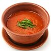 Фото к позиции меню Суп томатный с фасолью