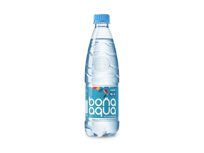 Вода Бон Аква 0,5 л. (б/г)