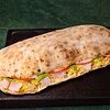 Фото к позиции меню Неаполитанский сэндвич с омлетом, ветчиной и сыром