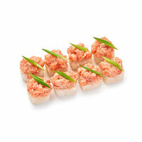 Суши-кейк с лососем