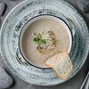 Фото к позиции меню Крем-суп из лесных грибов и сыра