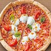 Фото к позиции меню Пицца со страчателлой и томатами