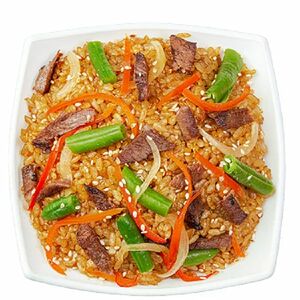 Wok острый с говядиной