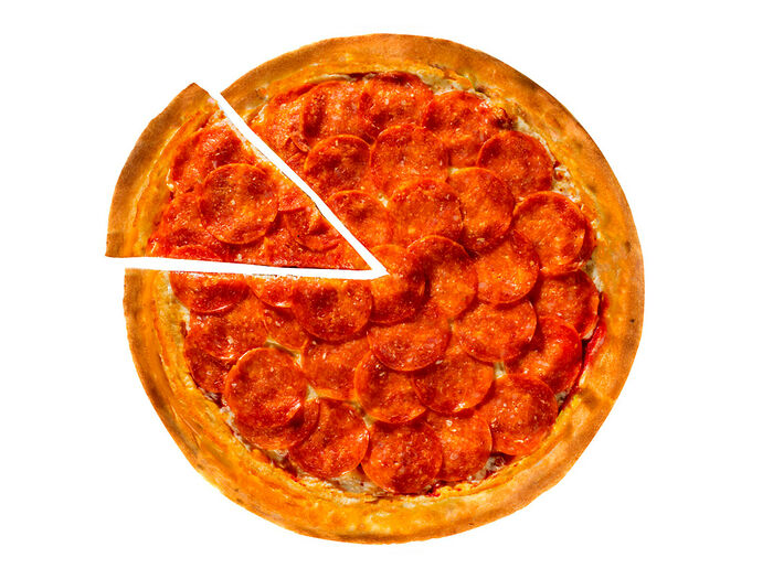 Пицца Супер Пепперони 40 см на тонк. тесте