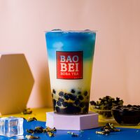 Blue Thai Milk Tea L