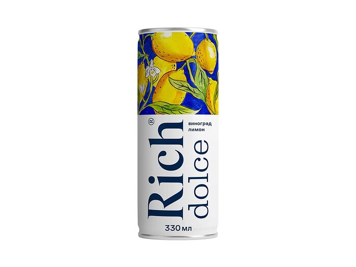 Напиток Rich dolce винoград - лимон