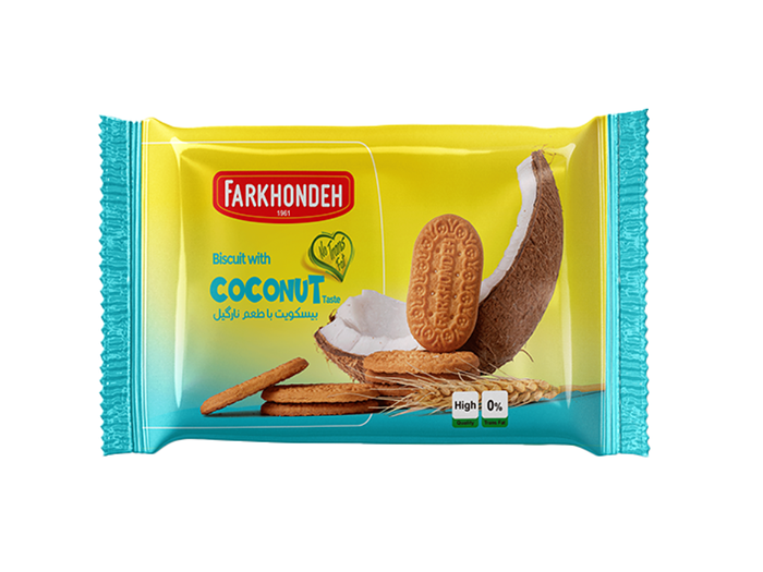 Biscuit coconut farkhondeh