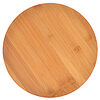 Фото к позиции меню Vetta гринвуд доска разделочная бамбук, круглая, 26х0,9см