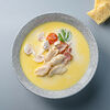 Фото к позиции меню Сырный суп с курицей и беконом