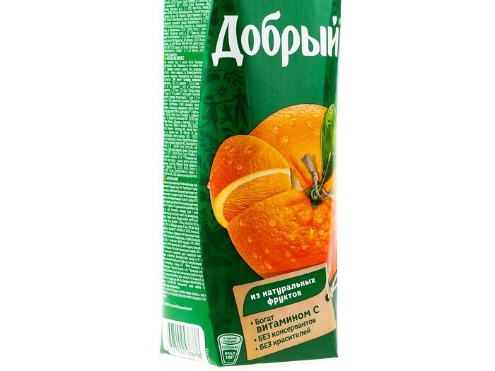 Сок Добрый апельсиновый с мякотью